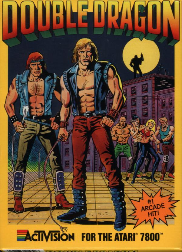 Double Dragon Box Scan - Front